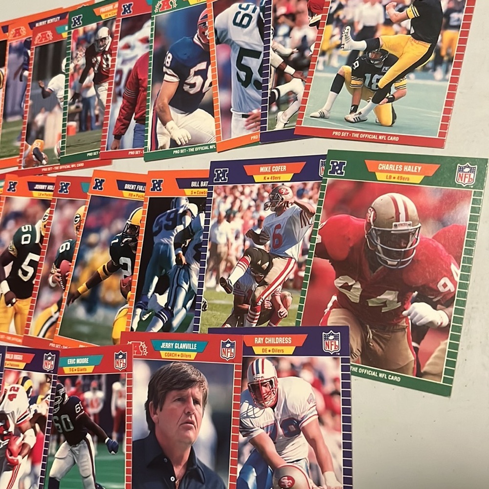 1989 NFL Pro‎ Football Cards Jerry Rice lot - Picture 3 of 5
